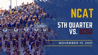 NCAT vs SCSU 5th Quarter 2021 [upl. by Letsirk]