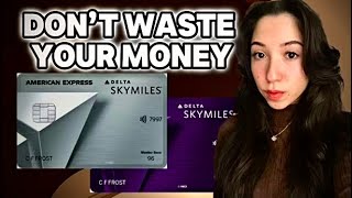 Don’t Waste Your Money  Delta Skymiles Reserve VS Platinum [upl. by Neelia]