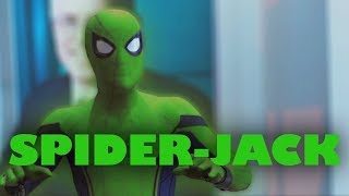 SpiderJack V Avengers  Jacksepticeye VoiceOver [upl. by Ydnec]