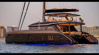 Sunreef 80 ECO  Sunreefs Biggest 244m Solar Yacht At Cannes 2022 [upl. by Samoht727]