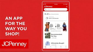 How to Use The JCPenney App  JCPenney [upl. by Anauqed630]