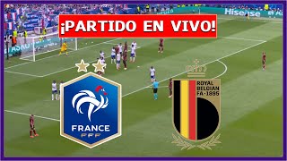 🔴 FRANCIA vs BELGICA  PARTIDO EN VIVO ⚽ JUEGA MBAPPE  UEFA NATIONS LEAGUE  LA SECTA DEPORTIVA [upl. by Aikim297]