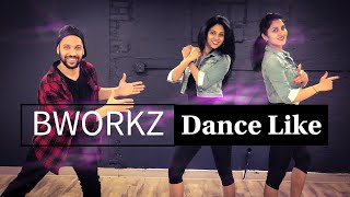 Dance Like  Dance Fitness Harrdy Sandhu  Lauren Gottlieb  BWORKZ  ANUPAMZ  Bollywoodworkout [upl. by Novak859]