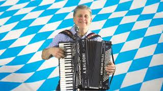 Lively Oktoberfest Accordion amp Singing Demo  Jimmy Horzen [upl. by Ameluz932]