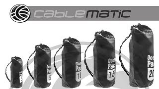 Bolsa impermeable Mochilla acuática para naútica kayak  distribuido por CABLEMATIC ® [upl. by Ware242]