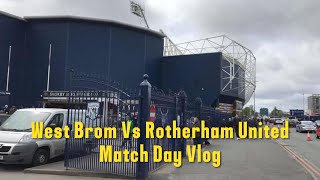 West Brom 21 Rotherham United Vlog  201819 [upl. by Even]