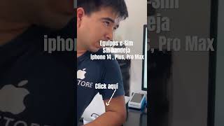 Qué haces con un iPhone 14 si no tiene ranura para insertar chip 🇺🇸 [upl. by Merril]