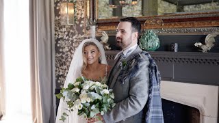 Anthony  Michelle  Wedding Highlight Film  Cornhill Castle  Biggar Scotland [upl. by Nnahoj]