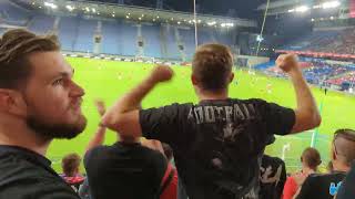 Wisla Krakow fans chanting vs GKS Katowice  August 22 [upl. by Dietrich277]