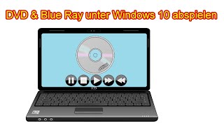 DVD Player unter Windows 10 abspielen – DVD auf Laptop amp PC schauen  DVD anschauen Anleitung 💿📀💻 [upl. by Doy]