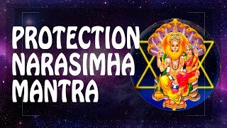 GREAT PROTECTION MANTRA  NARASIMHA LORD MANTRA ॐ MAN POWER MANTRA of spirituality PM [upl. by Standley]