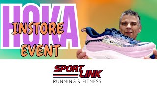 Hoka Skyflow Instore Event at Sportlink Running and Fitness [upl. by Malcah]