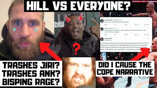 Jamahal Hill VS EVERYONE Trashes Prochazka Still Coping Over Pereira RAGES At Bisping [upl. by Analra]