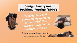 Benign Paroxysmal Positional Vertigo BPPV  Fluid Imbalance In The Ear Explain and Treatment [upl. by Laikeze]