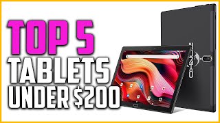 The 5 Best Tablets under 200 Reviews in 2022 [upl. by Nilrak]