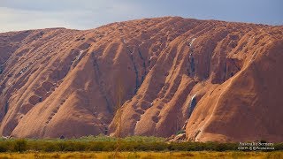 4K Uluru  Ayers Rock AUSTRALIA Part 1 オーストラリア 澳大利亚 [upl. by Cyprus]