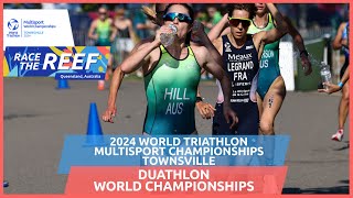 Race Highlights  2024 World Duathlon Championships  Elite amp U23 Mens Race [upl. by Huldah342]