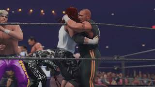 2001 Royal Rumble simulated in WWE2K22 [upl. by Aital]