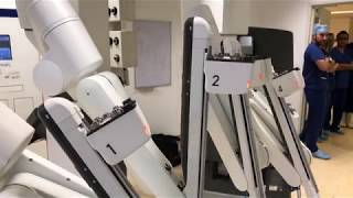 See how Broomfield Hospitals state of the art surgery robot works [upl. by Arun]