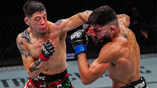 Resumen Completo de Brandon Moreno vs Amir Albazi  UFC Edmonton [upl. by Ahsinat]