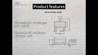 UT2309GAE3RVB is a SOT23 package PChannel field effect MOS tube [upl. by Ennahgiel]