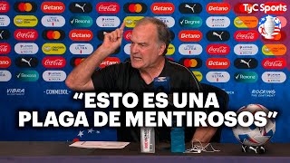 BIELSA EN LLAMAS 🔥 EL DT DE URUGUAY EXPLOTÓ EN CONTRA DE LA CONMEBOL Y DEFENDIÓ A SUS JUGADORES [upl. by Christoper271]