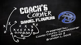 Coachs Corner w Coosa Central HS Head Football Coach Daniel Flowers  9132024 [upl. by Mita]