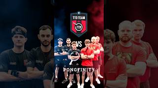 TTD TEAM VS PONGFINITY COMING SOON 🚨📢 tabletennis pongfinity tabletennisdaily shorts [upl. by Alber]