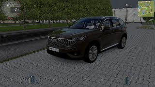 Haval H6 2024  City Car Driving [upl. by Reniar]