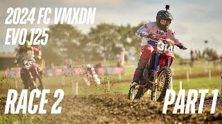 Farleigh Castle VMXdN 2024 EVO 125 Race 2 GOPRO 360 [upl. by Gabriella]