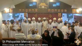 Divine Liturgy with HGBB ampTampa fathers [upl. by Abert837]