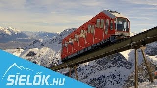 Olympiabahn Axamer Lizum Innsbruck Tirol  Síelőkhu [upl. by Anawak143]