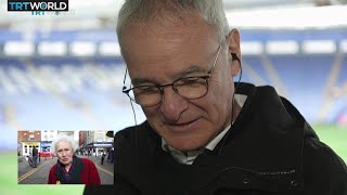 Exclusive Leicester City Manager Claudio Ranieri reacts to messages from fans [upl. by Hancock44]