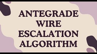 Simple CTO series  How to do antegrade wire escalation for non CTO operators [upl. by Nairbo148]