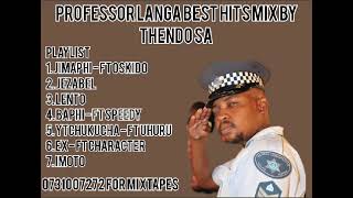 PROFESSOR BEST HITS MIX BY THENDO SA [upl. by Cromwell614]