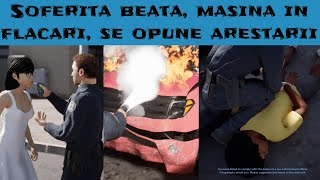 Soferita beata masina in flacari se opune arestarii Police Simulator EP 3 [upl. by Enirehtacyram699]