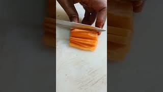 Carrot Julian cutting ASMR how to cut carrot Julian ASMR asmarcutting asmarcutting [upl. by Cerell]