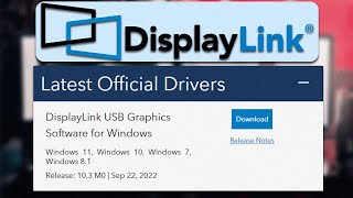 Install DisplayLink Drivers on Windows 10  Easy Guide [upl. by Enileve]