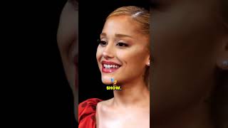 Behind the Scenes of Hot Ones with Ariana Grande arianagrande behindthescene viralshort [upl. by Laemsi]