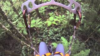 The Otway Fly Zip Line Tour along The Great Ocean Road Australia  2014 [upl. by Lemart]