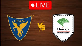 🔴 Live Murcia vs Unicaja  Live Play By Play Scoreboard [upl. by Odla140]