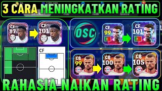 3 CARA RAHASIA MENINGKATKAN RATING BOOSTING amp BOOSTER POSISI PEMAIN DI EFOOTBALL 2024 MOBILE [upl. by Vaientina]