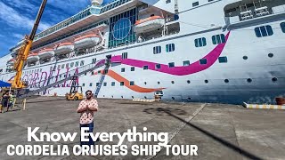 Cordelia Cruise Ship Tour  Indias Largest amp Premium Luxury Cruise [upl. by Haelahk]