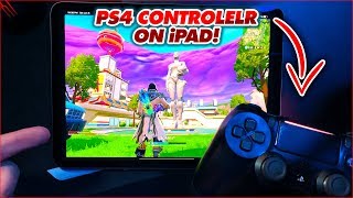 USE PS4 CONTROLLER WITH iOS GAMES LIKE FORTNITE  CONNECT CONTROLLER TO IOS 13 NO JAILBREAK [upl. by Michail]