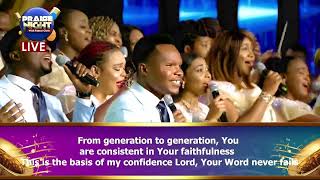 BLESSING amp LOVEWORLD SINGERS  YOUR WORD IS ETERNAL with lyrics PRAISE NIGHT 9TH OCTOBER [upl. by Inglis]