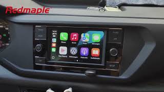 Redmaple Wireless CarPlay Adapter CarPlay Dongle for OEM Wired CarPlay Cars [upl. by Hazeefah]