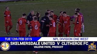 Skelmersdale United Vs Clitheroe FC 120219 [upl. by Ekenna]