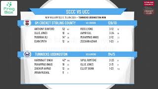 SM Cricket Stirling County v Tunnocks Uddingston [upl. by Ifok170]