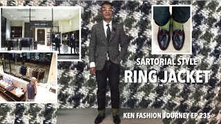 Sartorial Style Ring Jacket Japan Tailoring osaka  Ep 235 [upl. by Dnomal]