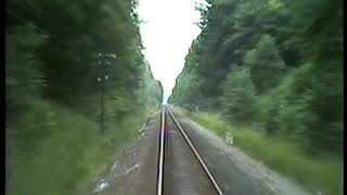 Schienenbus im Jahr 1982 auf der württembergischen Schwarzwaldbahn zwischen Calw und Weil der Stadt [upl. by Narut]